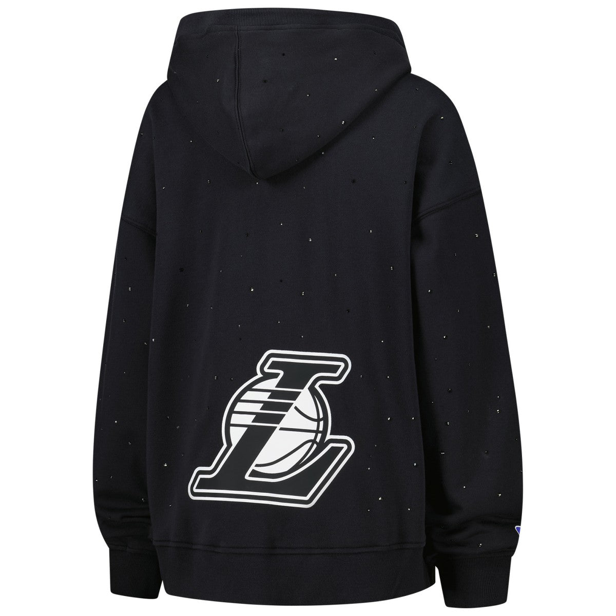 NBA Los Angeles Lakers Terez Women's Oversized Allover Gemstone Full-Zip Hoodie