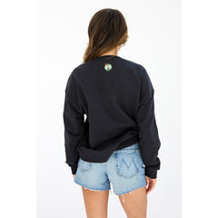 NBA Boston Celtics Terez Women's Gemstone Logo Pullover Sweatshirt