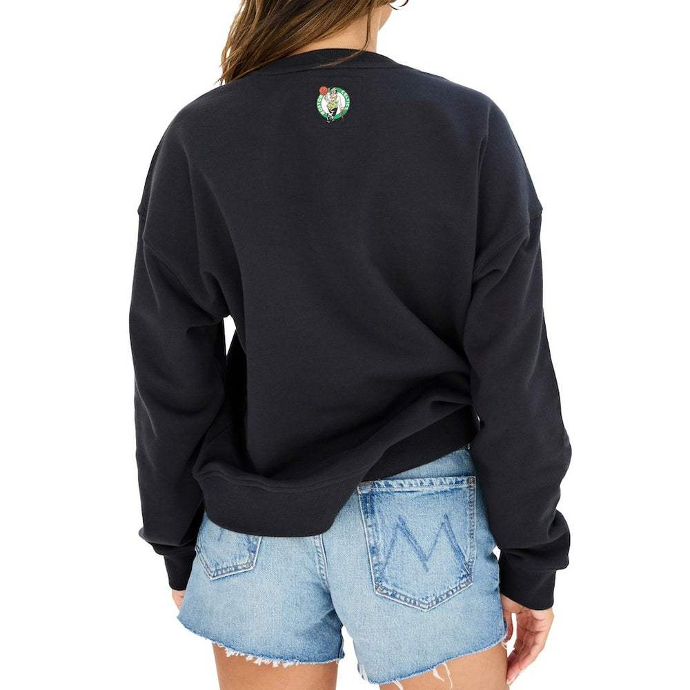 NBA Boston Celtics Terez Women's Gemstone Logo Pullover Sweatshirt