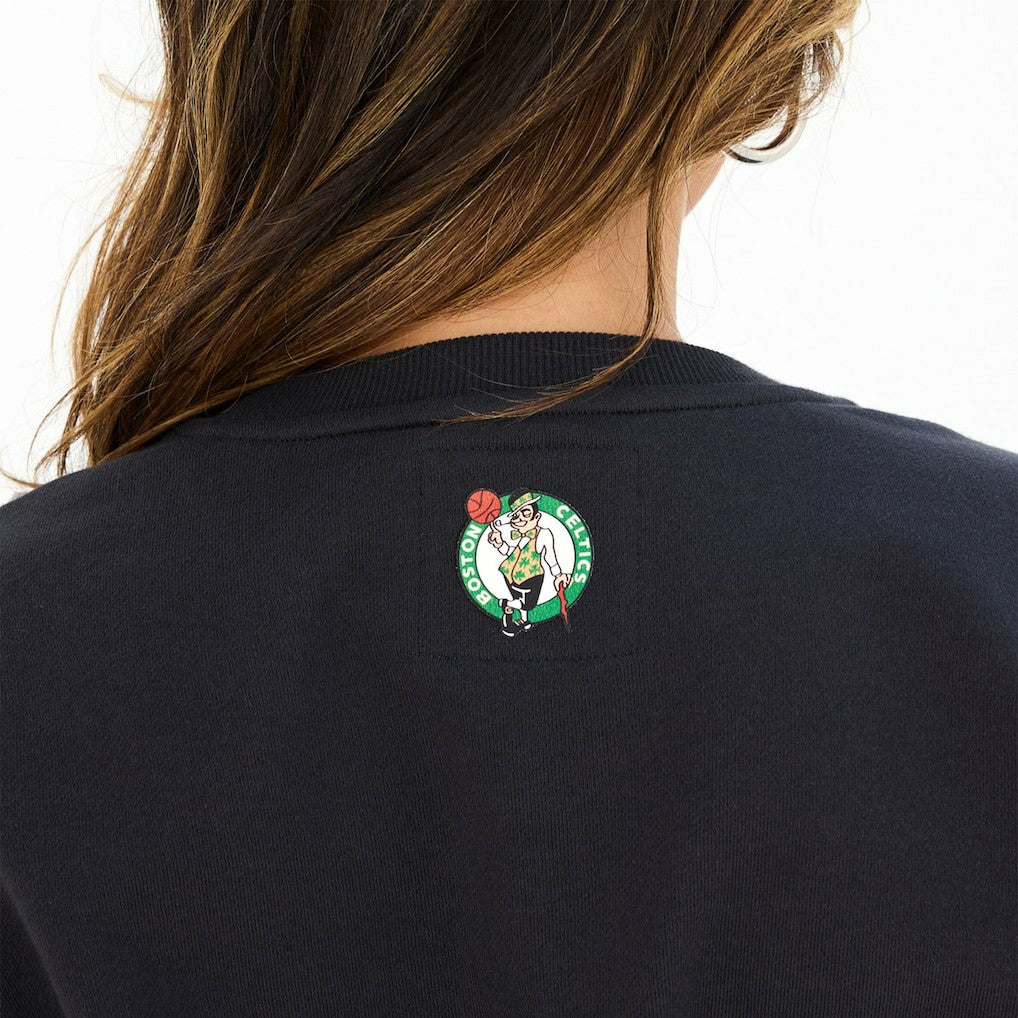 NBA Boston Celtics Terez Women's Gemstone Logo Pullover Sweatshirt