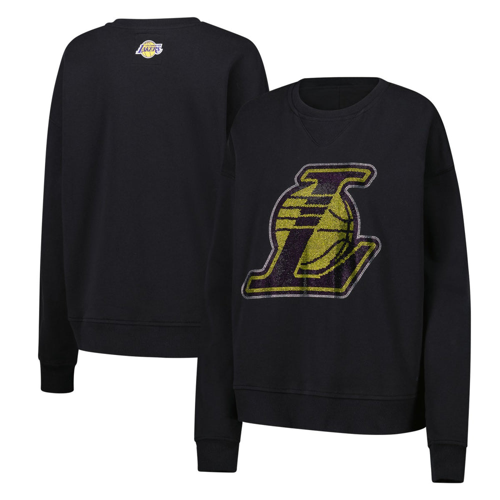 NBA Los Angeles Lakers Terez Women's Gemstone Logo Pullover Sweatshirt