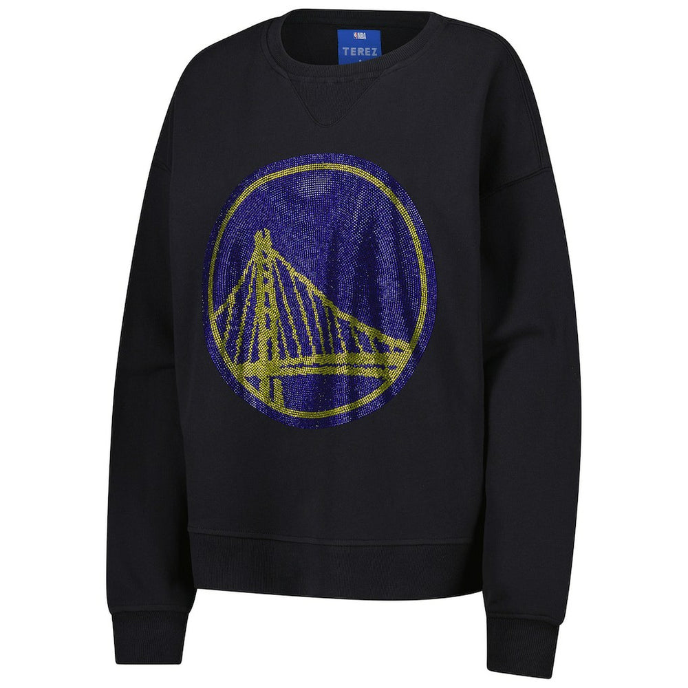 NBA Golden State Warriors Terez Women's Gemstone Logo Pullover Sweatshirt sale