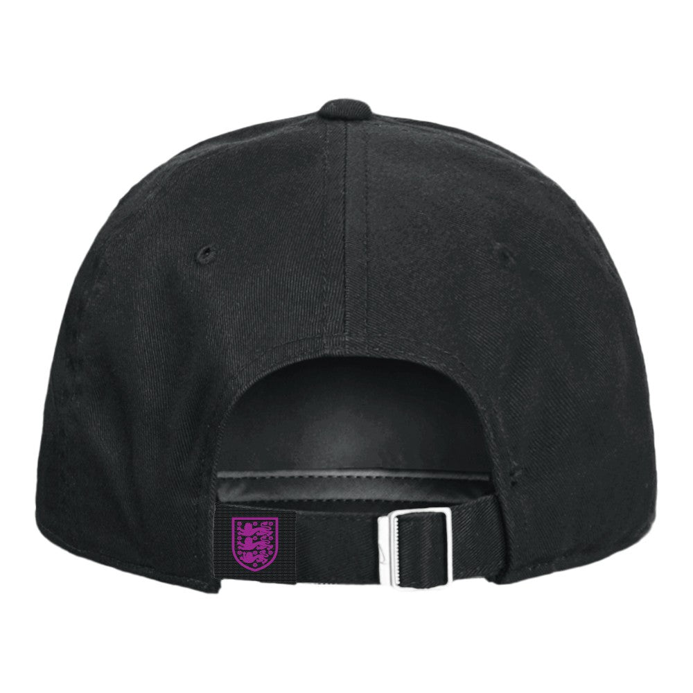 England National Team Unisex Club Adjustable Hat - Nike Black