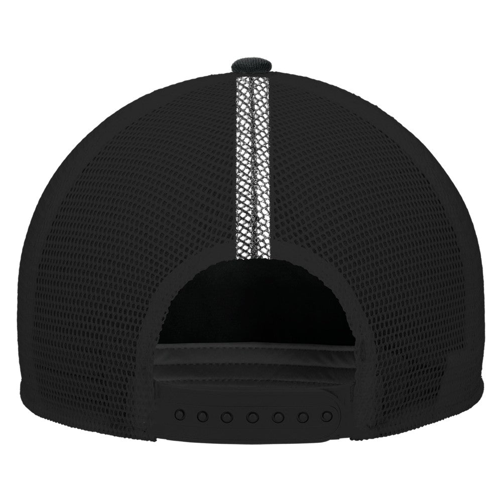 England National Team Unisex Rise Printed Trucker Adjustable Hat - Nike Black