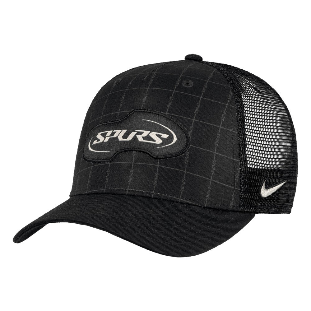 Tottenham Hotspur Unisex Rise Printed Trucker Adjustable Hat - Nike Black