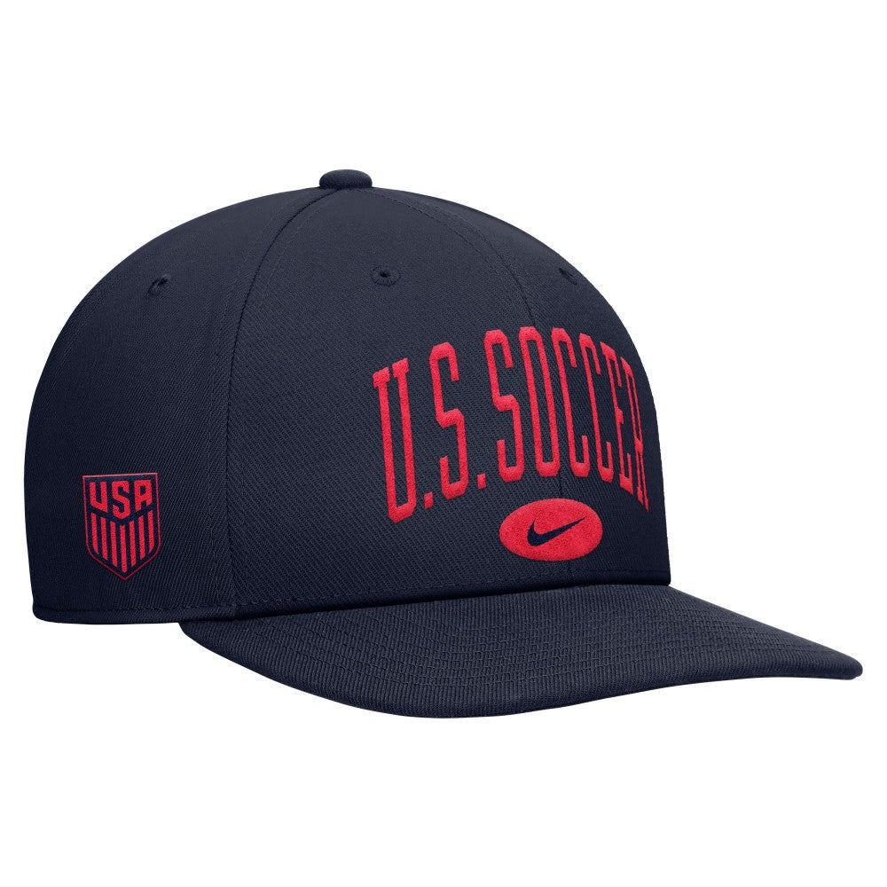 USMNT Unisex Pro Snapback Hat - Nike Navy