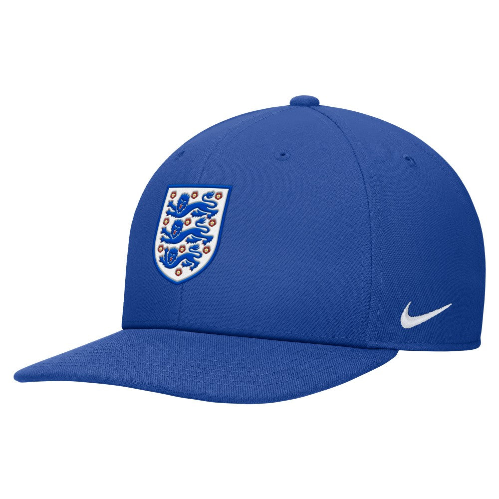 England National Team Unisex Pro Flatbill Snapback Hat - Nike Blue