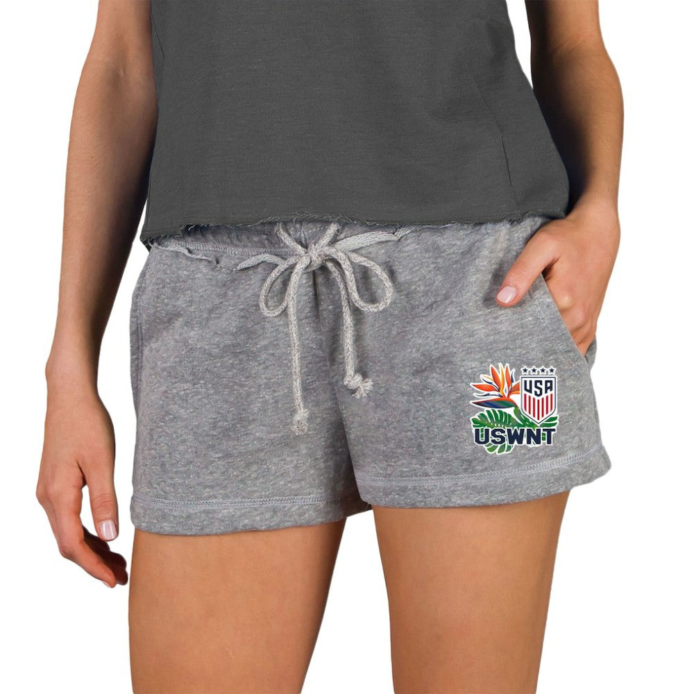 USMNT Concepts Sport Women's Mainstream French Terry Shorts -  Gray
