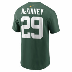 Xavier McKinney  Name & Number T-Shirt - Green Bay Packers
