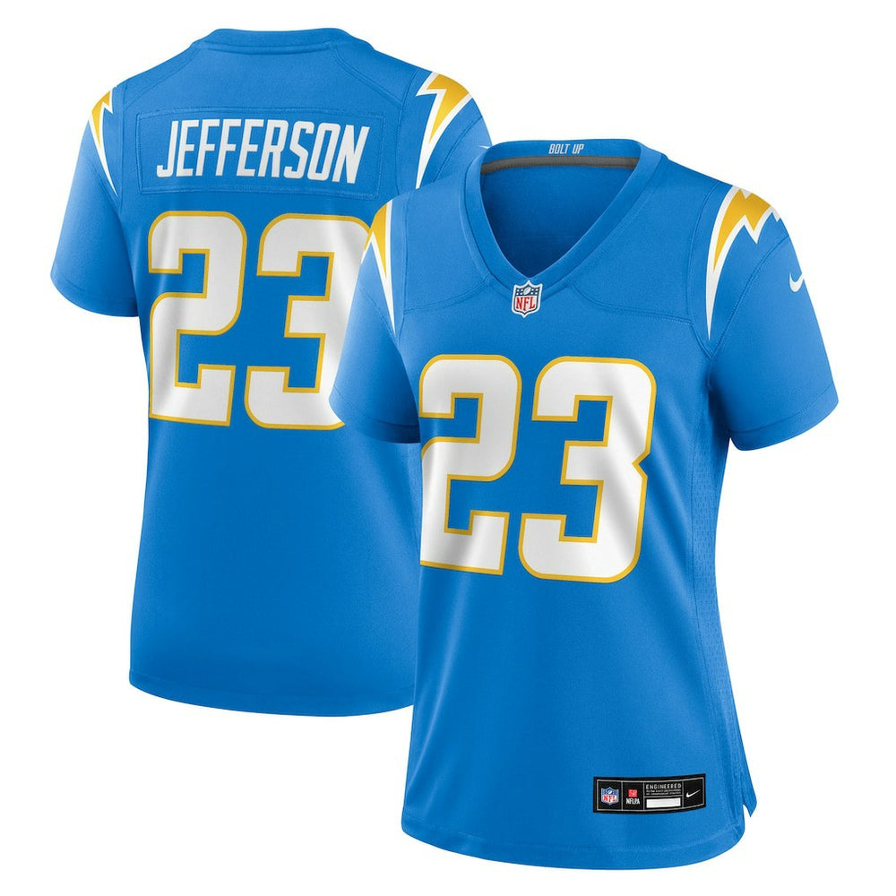 Tony Jefferson  Women's Team Game Jersey - Los Angeles Chargers