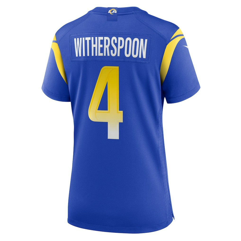 Ahkello Witherspoon  Women's Team Game Jersey - Los Angeles Rams