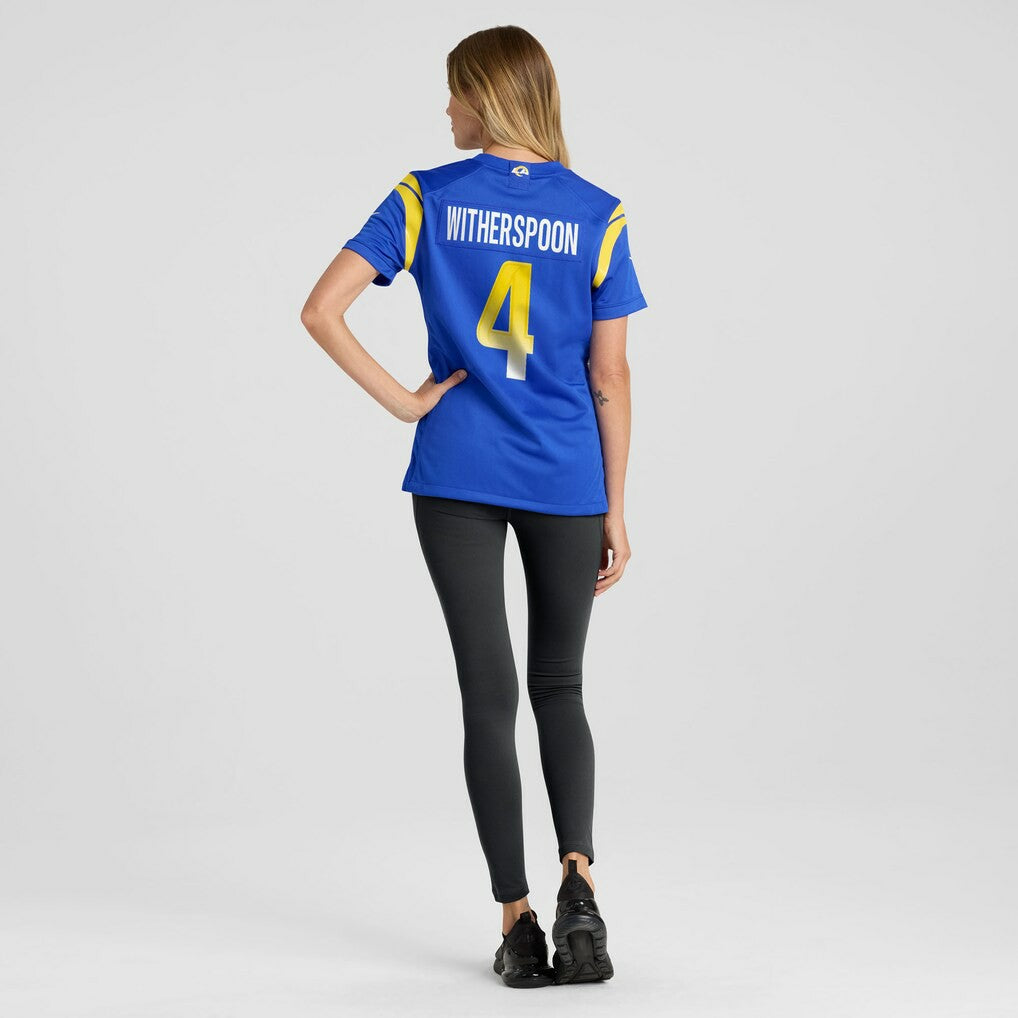 Ahkello Witherspoon  Women's Team Game Jersey - Los Angeles Rams
