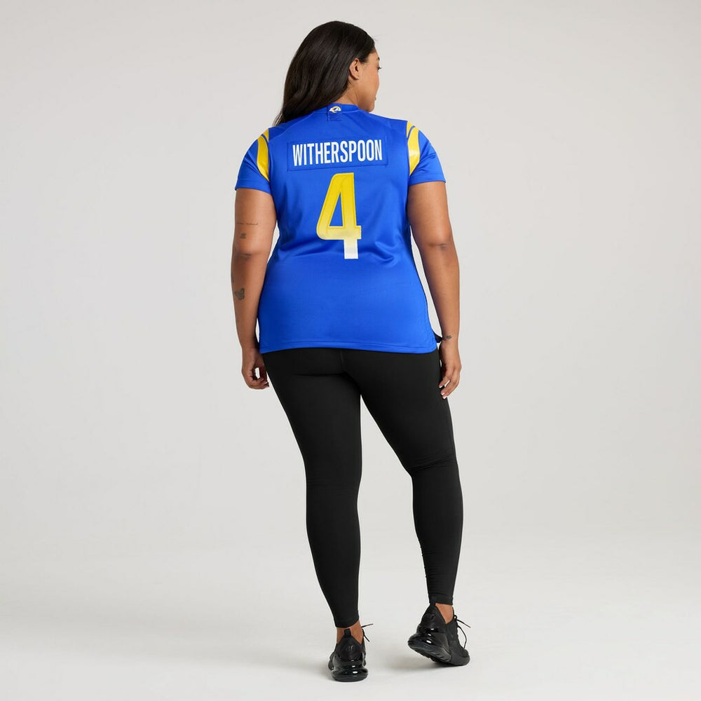 Ahkello Witherspoon  Women's Team Game Jersey - Los Angeles Rams