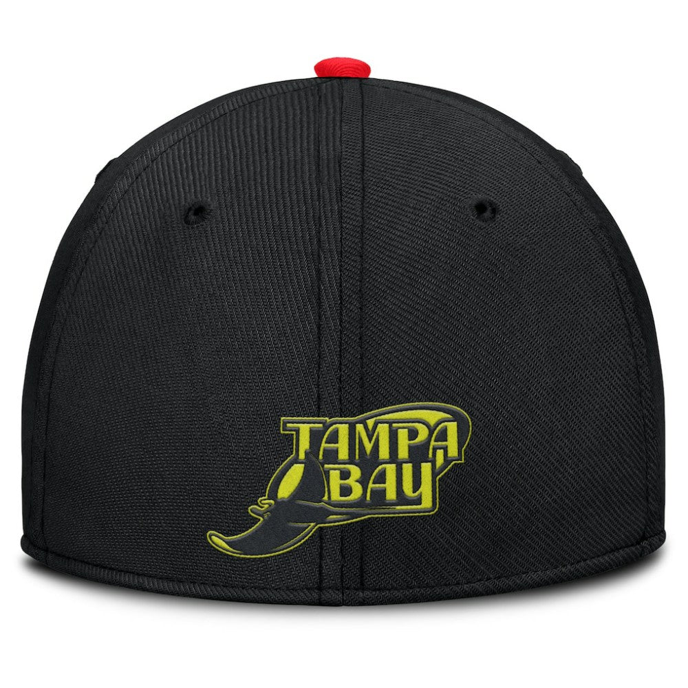 MLB Tampa Bay Rays Nike Neon 90s Rise SwooshFlex Hat