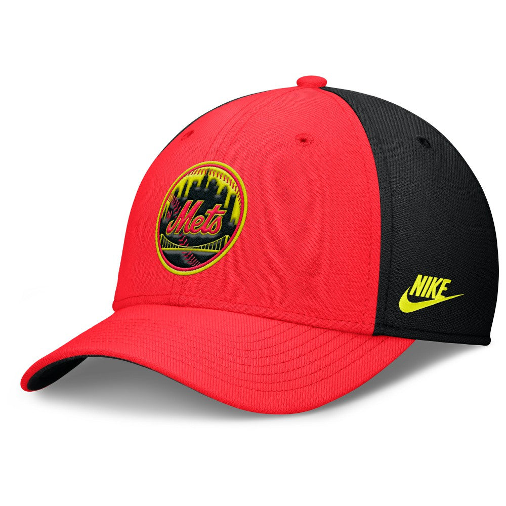 MLB New York Mets Nike Neon 90s Rise SwooshFlex Hat