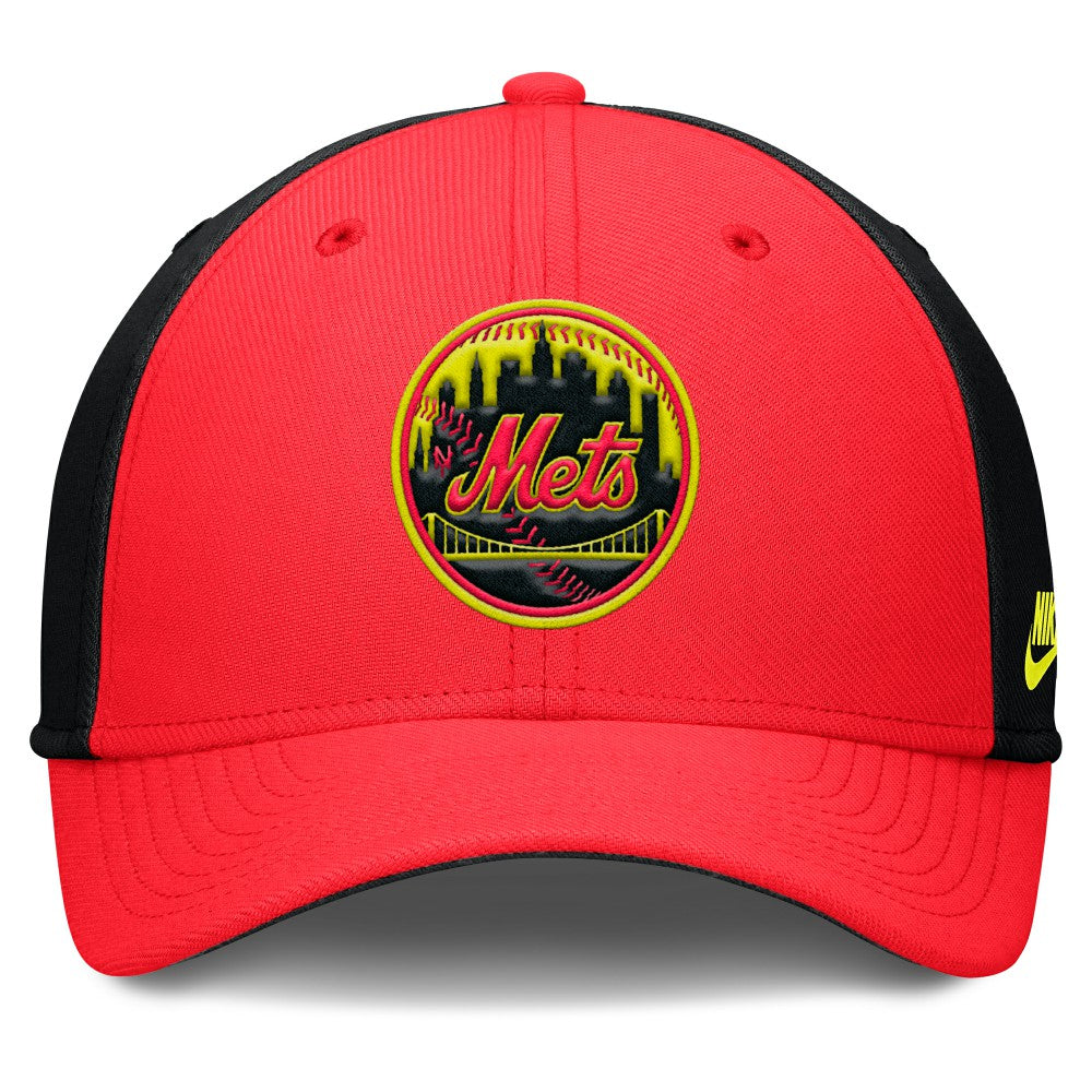 MLB New York Mets Nike Neon 90s Rise SwooshFlex Hat