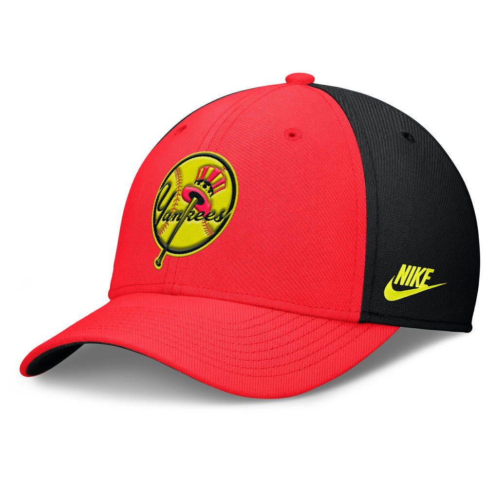 MLB New York Yankees Nike Neon 90s Rise SwooshFlex Hat