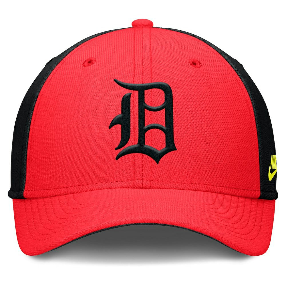 MLB Detroit Tigers Nike Neon 90s Rise SwooshFlex Hat