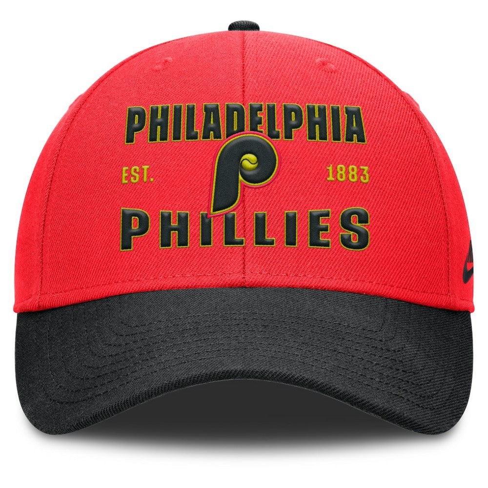 MLB Philadelphia Phillies Nike Neon 90s Rise Adjustable Hat