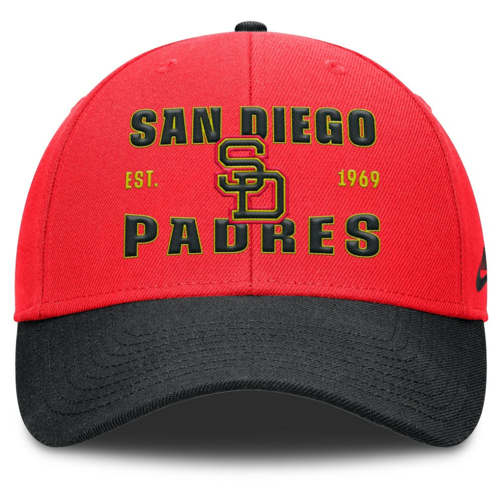 MLB San Diego Padres Nike Neon 90s Rise Adjustable Hat