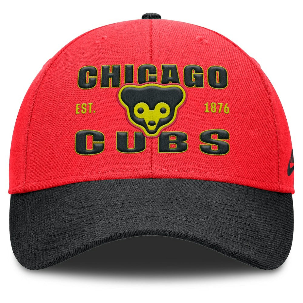 MLB Chicago Cubs Nike Neon 90s Rise Adjustable Hat