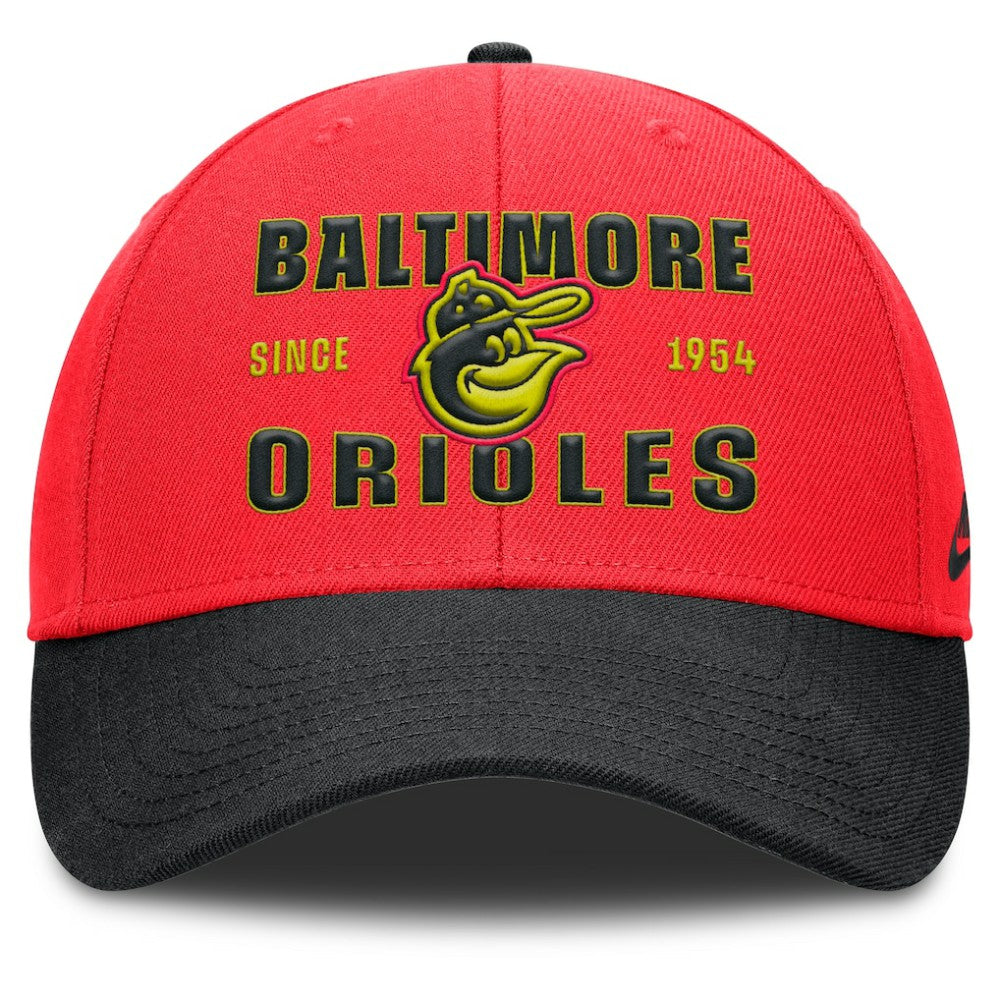 MLB Baltimore Orioles Nike Neon 90s Rise Adjustable Hat