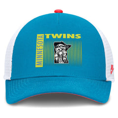 MLB Minnesota Twins Nike Neon 90s Rise Structured Performance Adjustable Trucker Hat