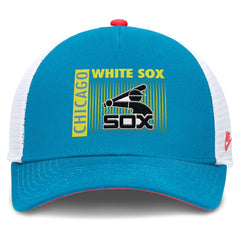 MLB Chicago White Sox Nike Neon 90s Rise Structured Performance Adjustable Trucker Hat