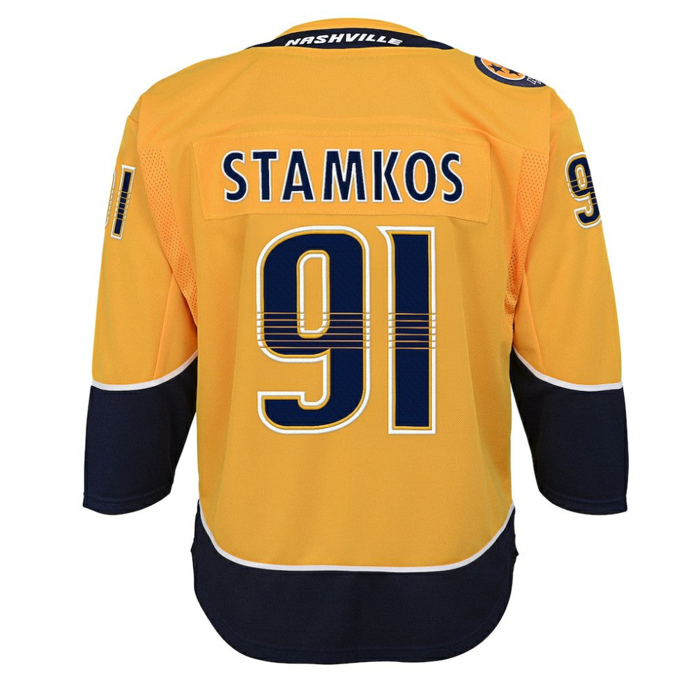 NHL Gold Steven Stamkos Nashville Predators Youth Home Premier Player Jersey