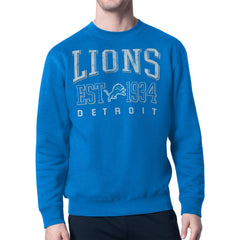 Starter Retro Team Logo Pullover Sweatshirt  - Detroit Lions