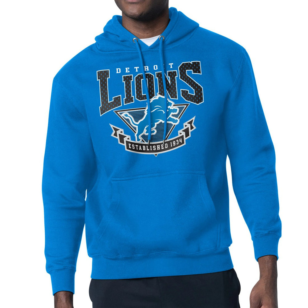 Starter ‘80s Inspired Pullover Hoodie - Detroit Lions