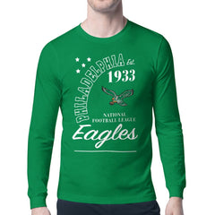 Starter Retro Team Logo Long Sleeve T-Shirt - Philadelphia Eagles