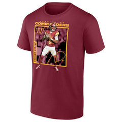 Jayden Daniels  Player Frame T-Shirt - Washington Commanders