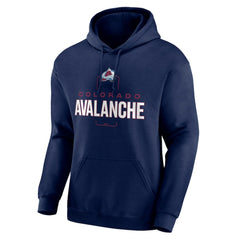 NHL Navy Colorado Avalanche Personalized Name & Number Midfielder Pullover Hoodie