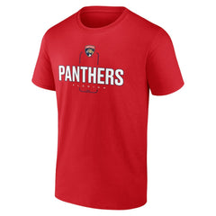 NHL Red Florida Panthers Personalized Name & Number Midfielder T-Shirt