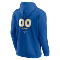 NHL Blue St. Louis Blues Personalized Name & Number Midfielder Pullover Hoodie