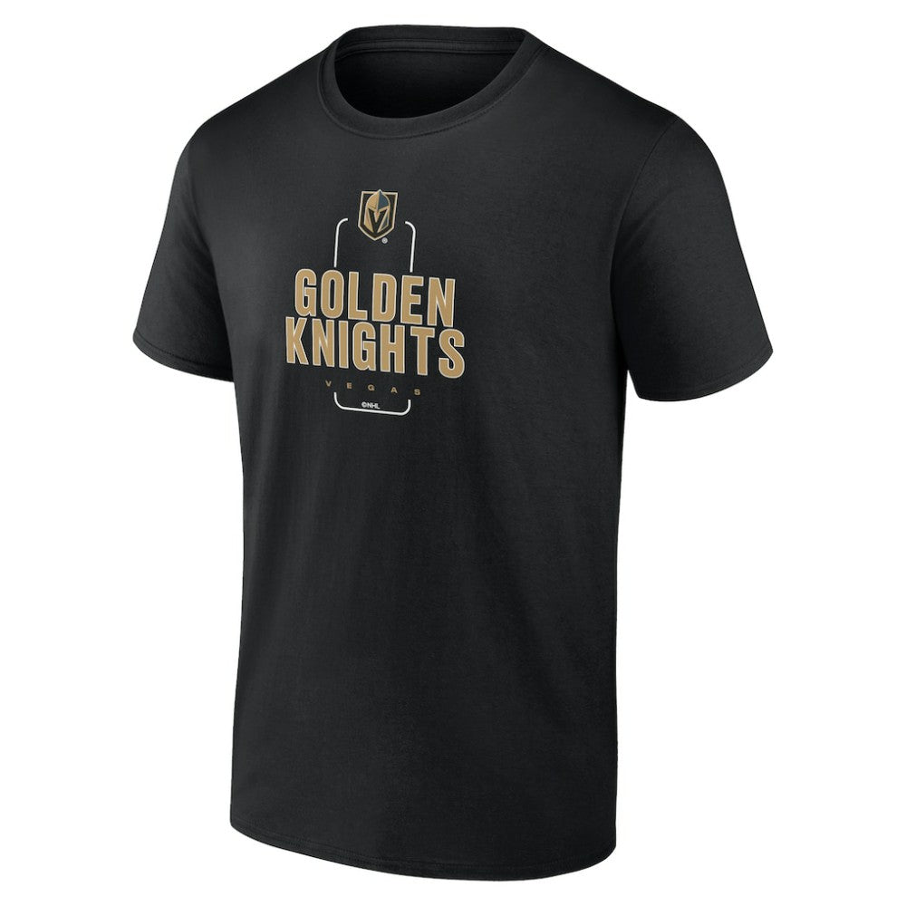 NHL Black Vegas Golden Knights Personalized Name & Number Midfielder T-Shirt