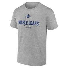 NHL Gray Toronto Maple Leafs Personalized Name & Number Midfielder T-Shirt