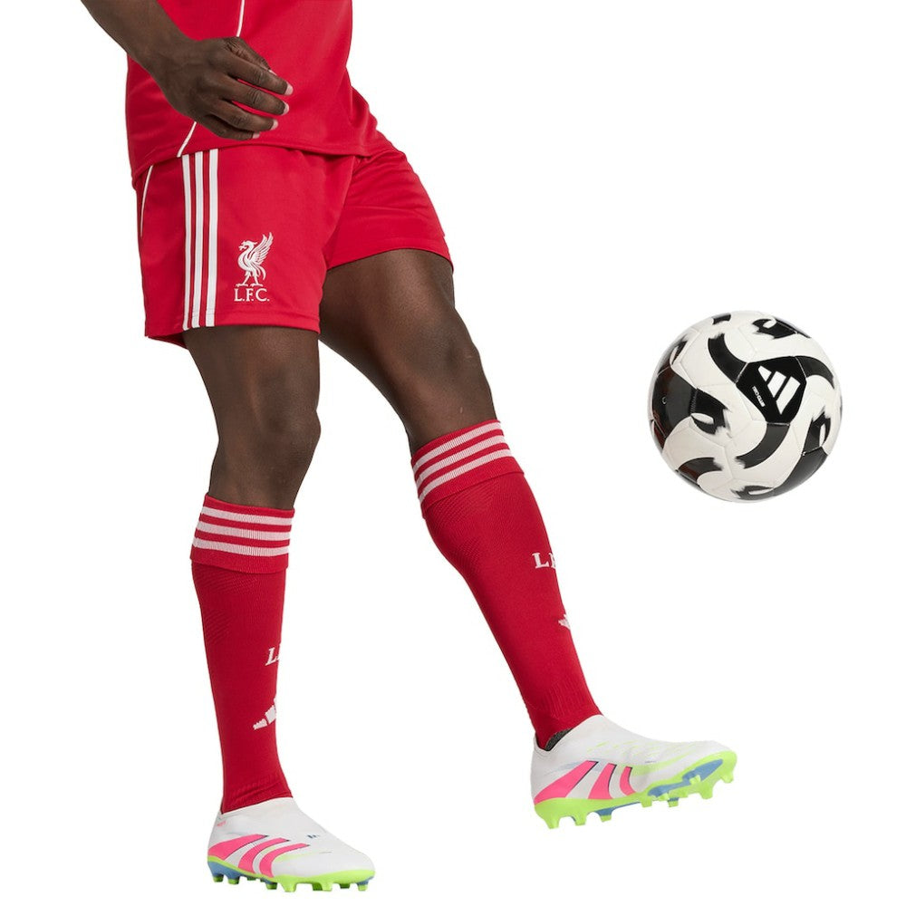 Liverpool 2025/26 Home AEROREADY Replica Shorts - Adidas Red