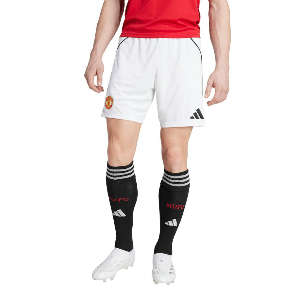 Manchester United 2025/26 Home AEROREADY Replica Shorts - Adidas White