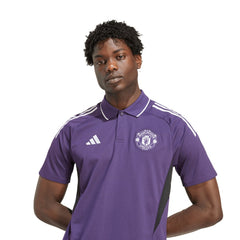 Manchester United 2025/26 Training Polo - Adidas Purple