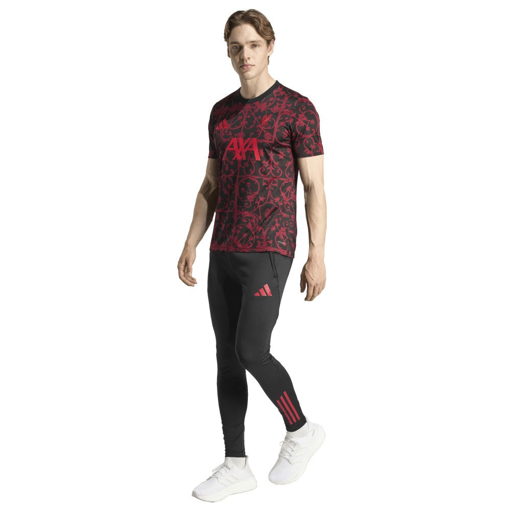 Liverpool 2025/26 AEROREADY Pre-Match Top - Adidas Black