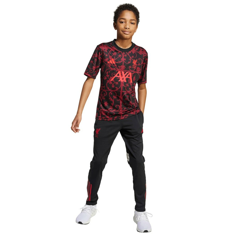 Liverpool Youth 2025/26 Pre-Match AEROREADY Top - Adidas Black