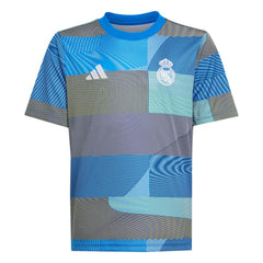 Real Madrid Youth 2025/26 Pre-Match AEROREADY Top - Adidas Blue