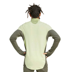 Real Madrid 2025/26 AEROREADY Raglan Quarter-Zip Training Pullover - Adidas Green