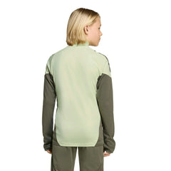 Real Madrid Youth 2025/26 Training AEROREADY Quarter-Zip Pullover - Adidas Green