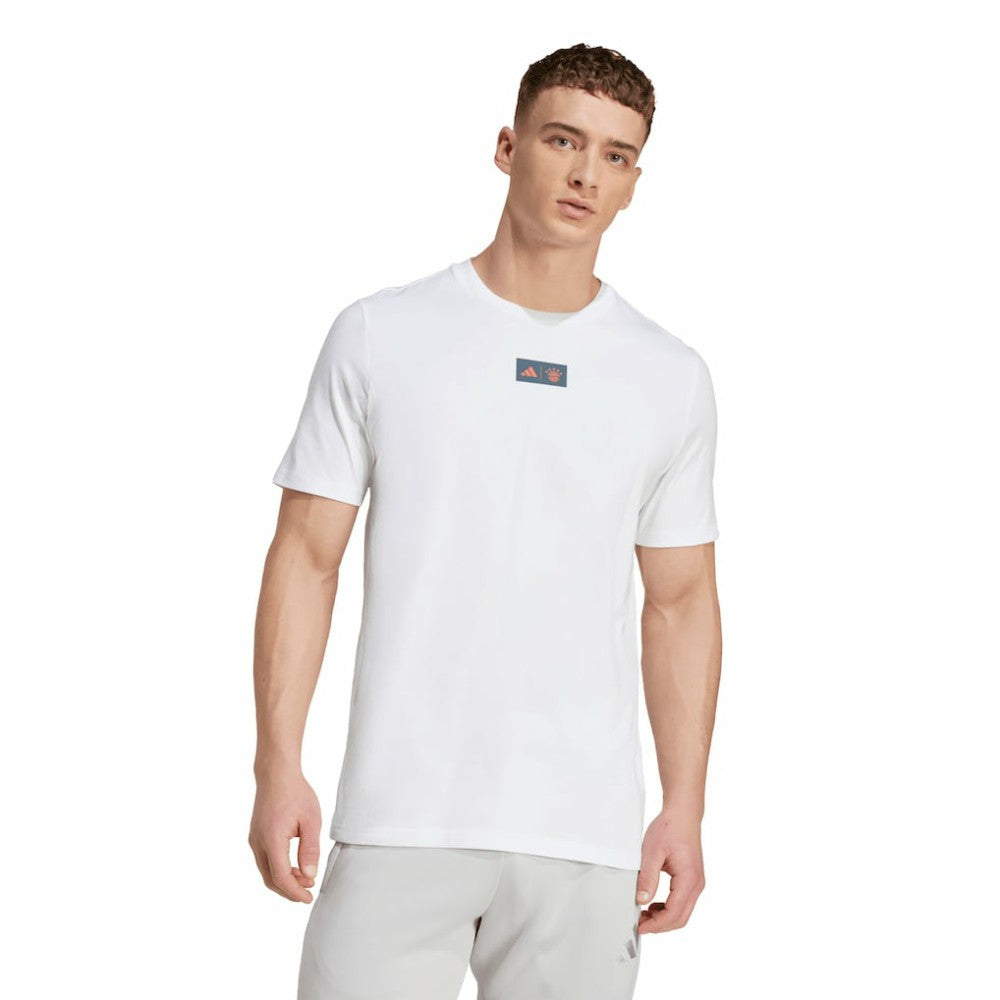 Bayern Munich Jersey Hook T-Shirt - Adidas White