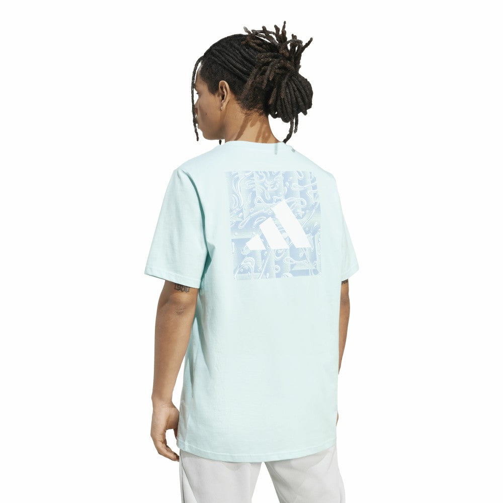 Juventus Jersey Hook T-Shirt - Adidas Aqua