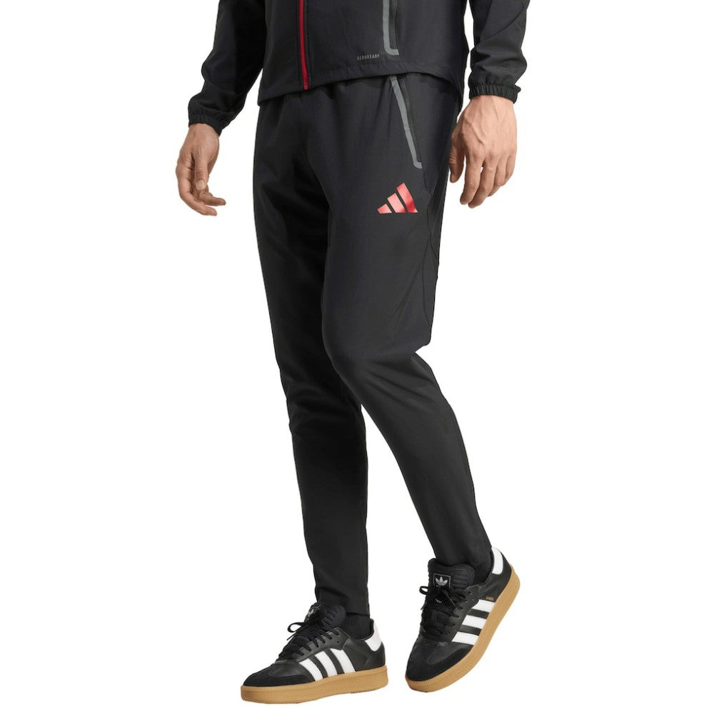 Liverpool 2025/26 Tiro Vis Tech Travel Pants - Adidas Black