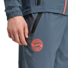 Bayern Munich 2025/26 Tiro Vis Tech AEROREADY Travel Pants - Adidas Gray